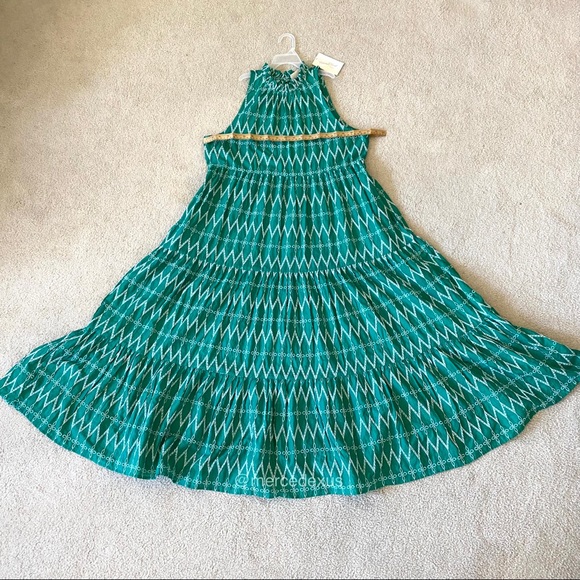 Universal Thread Embroidered Maxi Dress in Green - Picture 2 of 5